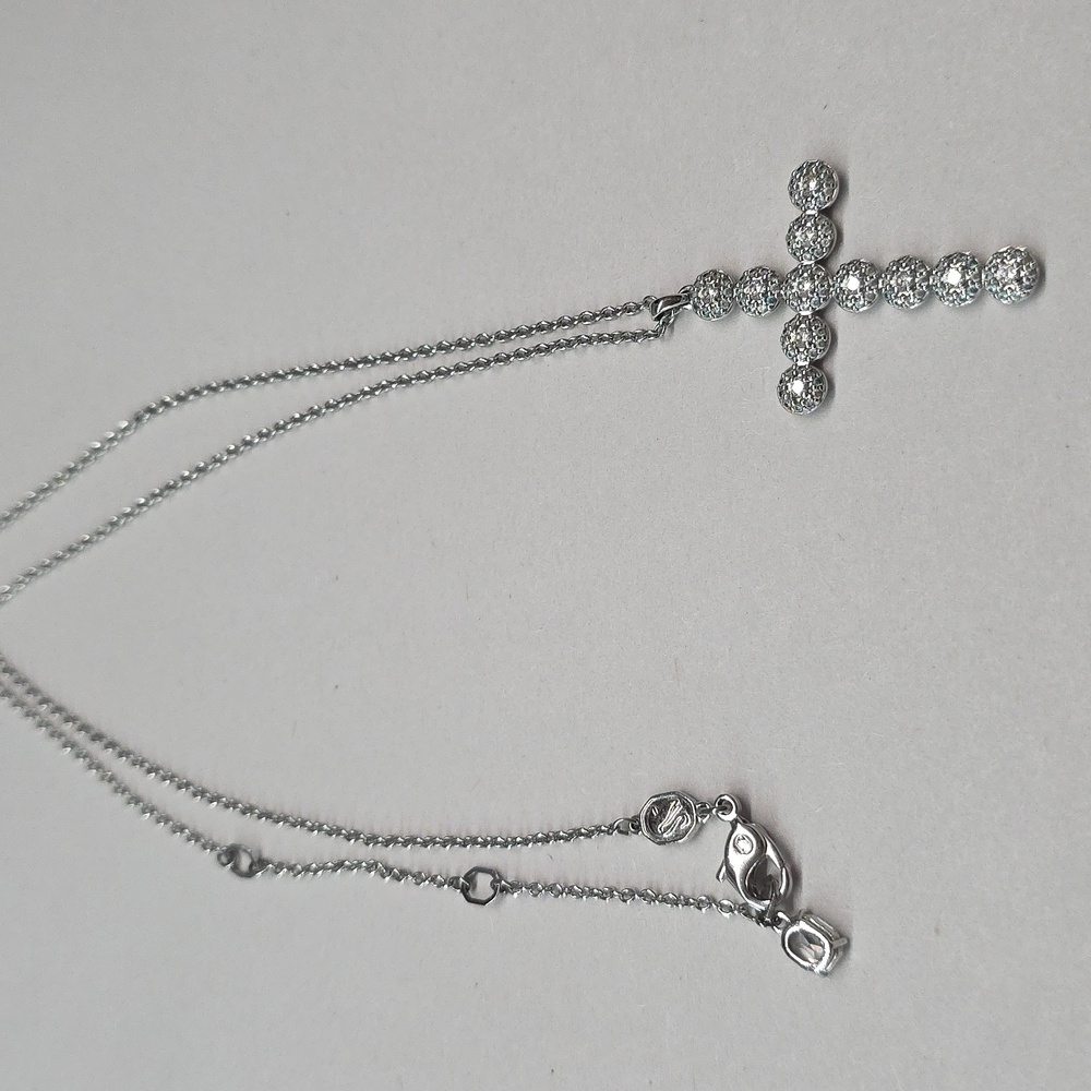 Swarovski Insigne Cross Pendant Necklace - Picture 4 of 8